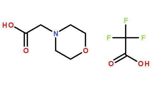 (4-Morpholinyl)acetic acid trifluoroacetic acid salt