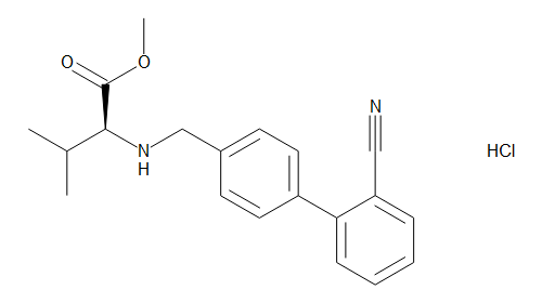 N-(2-Cyanobiphenyl-4-ylmethyl)-L-valine Methyl Ester Hydrochloride